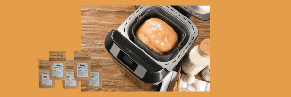 Brood bakken met broodbakmachine