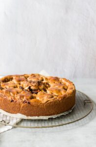 brown pie on tray